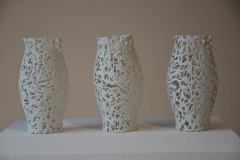 Orishas (porcelaine, 12x6,5cm par pièce)