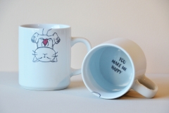 mug funny cat - modèle 1